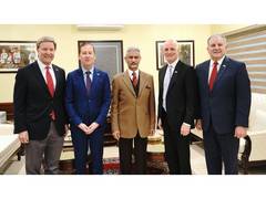 
      
      EAM meets US congressional delegation; discusses ties
      
      