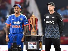 
      
      Third T20I: India win toss, opt to field against New Zealand
      
      