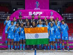 
      
      India defeat Sri Lanka to finish runners-up 
      
      
