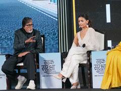 
      
      Big B, Alia Bhatt come together for Sadak Suraksha Abhiyan 
      
      