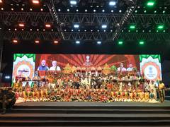 
      
      Gujarat: Cultural programme organised on the eve of Republic Day
      
      