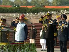 
      
      Republic Day 2026: PM Modi lays wreath at National War Memorial
      
      
