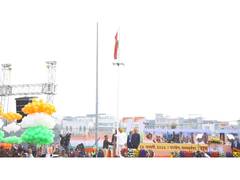 
      
      MP CM Mohan Yadav unfurls national flag on 77th Republic Day
      
      