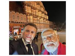
      
      French President Macron extends wishes on Republic Day
      
      