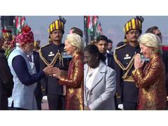 
      
      EU President Ursula von der Leyen ahead of EU-India summit
      
      