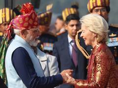
      
      EU chief thanks President Murmu for hosting her at Republic Day
      
      
