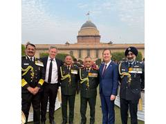 
      
      US envoy to India attends At Home reception
      
      