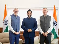 
      
      Aviation Minister Naidu meets Airbus executives for Indian MSMEs 
      
      