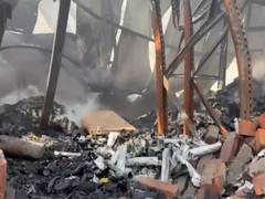 
      
      Charred remains seen at manufacturing unit in Kolkata
      
      