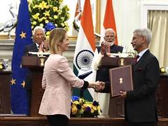 
      
      India-EU sign Security, Defence Partnership
      
      