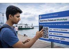 
      
      India’s First Ferry Ticketing on WhatsApp 
      
      