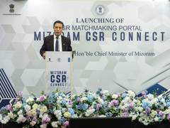 
      
      CM Lalduhoma inaugurates CSR matchmaking portal
      
      