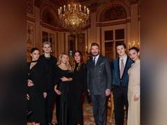 
      
      Victoria Beckham gets French Knighthood in Paris
      
      