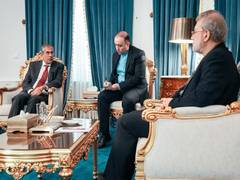 
      
      Ali Larijani holds talks with Deputy NSA Pavan Kapoor
      
      