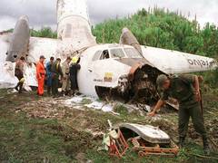 
      
      Colombian Satena flight disappears then found crashed
      
      