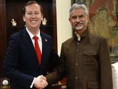 
      
      EAM Jaishankar meets US Ambassador Gor
      
      