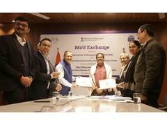 
      
      MoU exchanged at IIM Ahmedabad
      
      