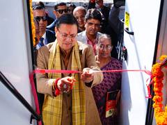 
      
      Uttarakhand CM Dhami flags off 'Lab on Wheels'
      
      