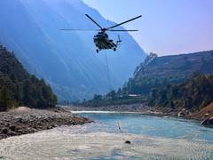 
      
      IAF drops 12,000 litres of water to battle forest fires
      
      