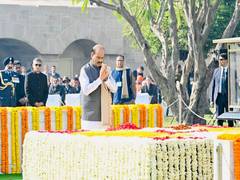 
      
      Om Birla pays tribute to Mahatma Gandhi on death anniversary
      
      
