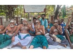 
      
      Trichy farmers eat rats in protest, alleging government neglect
      
      