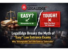 
      
      LegalEdge Challenges the Perception of “Easy” Law Entrance Exams
      
      