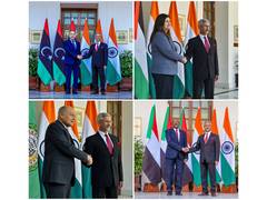 
      
      EAM Jaishankar meets Somalian, Libyan, Sudanese counterparts
      
      