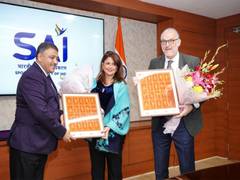 
      
      International Olympic Academy delegation visits SAI HQ in Delhi
      
      