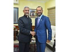 
      
      EAM, Oman FM hold talks on trade, critical minerals, regional dev
      
      
