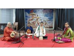 
      
      Young Carnatic Vocalist Vignesh Shankarnarayanan Draws
      
      