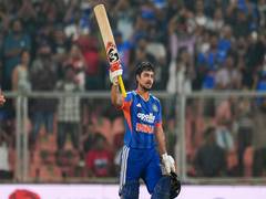 
      
      Ishan's century, Surya's blitz powers India to 271/5 against NZ
      
      