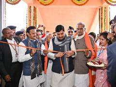 
      
      MP: CM Yadav inaugurates Baba Bhairavnath Lok in Rewa
      
      