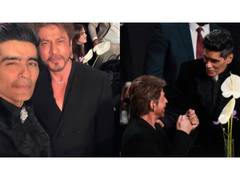 
      
      SRK appears dapper in black ensemble at Dubai event
      
      