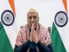 
      
      Rajnath Singh wishes Indian Coast Guard on 50th Raising Day
      
      