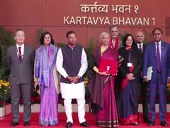 
      
      Nirmala Sitharaman presents 9th consecutive Union Budget
      
      