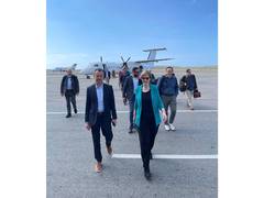 
      
      New US envoy Laura Dogu arrives in Caracas, Venezuela
      
      