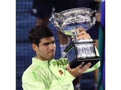 
      
      Sachin congratulates Alcaraz on winning maiden AO title
      
      