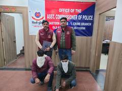 
      
      Delhi Police crime branch arrests habitual offenders in vehicle t
      
      