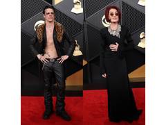 
      
      Yungblud stylishly wins award for Best Rock Performance
      
      