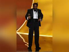 
      
      Rapper Kendrick Lamar wins Best Rap Album for GNX
      
      
