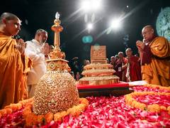 
      
      Lord Buddha’s relics to be taken to Sri Lanka
      
      