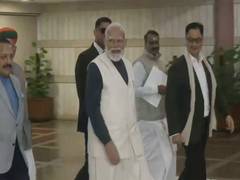 
      
      PM Modi arrives for NDA Parliamentary party meeting
      
      