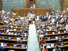 
      
      Lok Sabha adjourned till 2 pm amid protest by INDIA bloc MPs
      
      