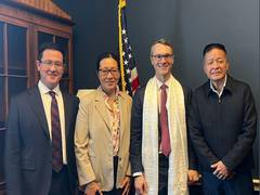 
      
      Sikyong Penpa Tsering meets US lawmakers at Capitol Hill 
      
      