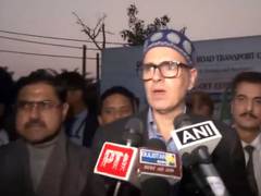 
      
      Omar Abdullah flags off J-K RTC buses to religious destinations
      
      