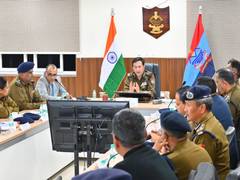 
      
      Uttarakhand DGP chairs high-level law & order review meeting
      
      