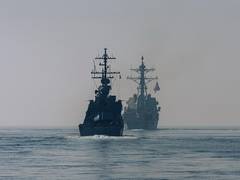 
      
      US aircraft carrier shoots down Iranian drone in Arabian Sea
      
      