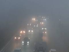 
      
      Thick fog engulfs Delhi-NCR as air quality turns 'very poor'
      
      