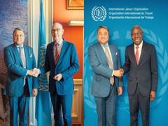
      
      Geneva: Sibi George holds talks with UNHRC, ILO representatives
      
      