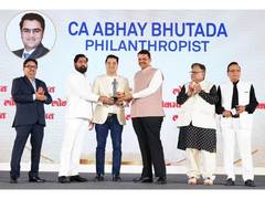 
      
      CA Abhay Bhutada Receives Philanthropist of the Year Award 2026
      
      